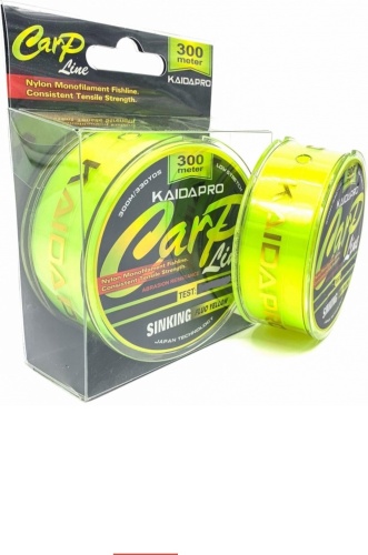 Леска Gold Carp монофильная 0.370мм 0.37 мм желтый