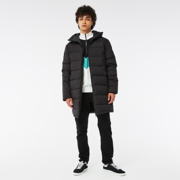 Зимняя куртка LACOSTE черный