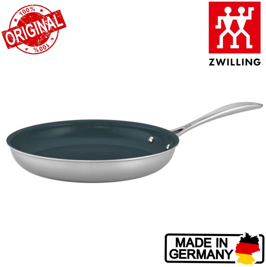 Сковорода ZWILLING Clad CFX 3-Ply 18/10 26 см с антипригарным покрытием, сталь