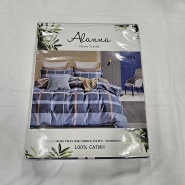 Комплект Alanna 1.5-спальный хлопок, сатин, : 70x70 см