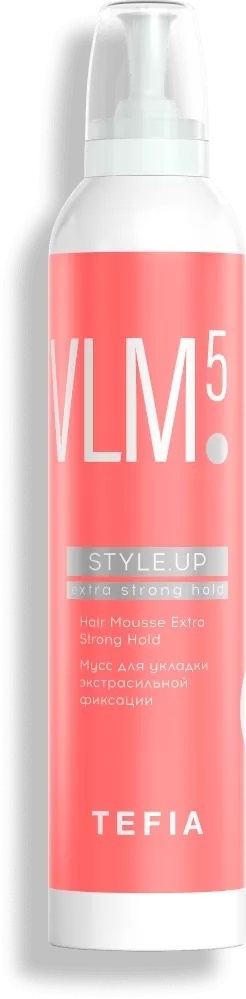 TEFIA Style Up VLM 5 мусс экстрасильная фиксация 300 мл