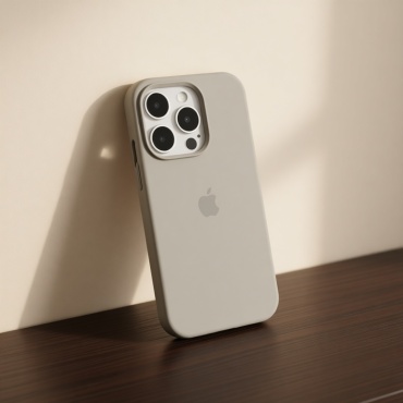 Чехол для Apple iPhone 13 Pro Max светло-серый