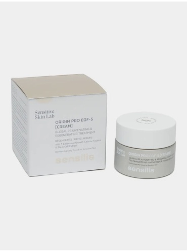 Sensilis крем Origin pro EGF-5 crema для лица, для зоны декольте 50 мл
