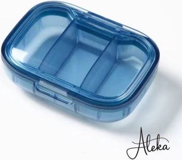 Aleka таблетница 3 отделений