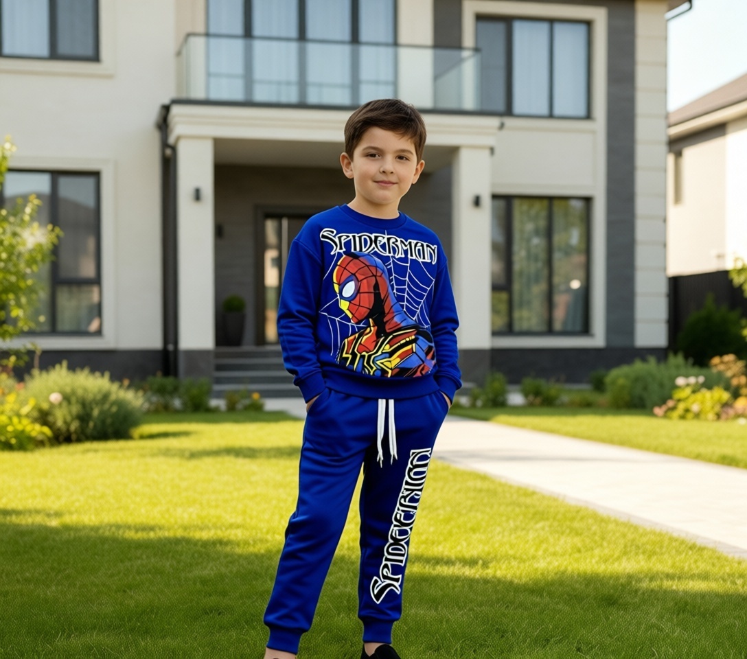 Комплект Alisu kids Spider-Man синий