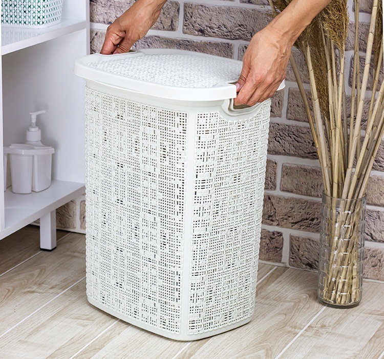IDEA корзина для белья 36x29x44.5 см, полипропилен