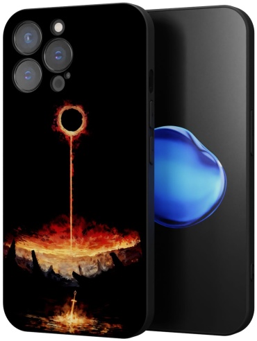 Чехол Mcover для Apple iPhone 15 Pro Max рисунок