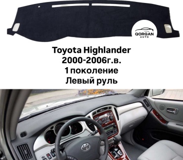 Qorgan HIGHLANDER-1-BL Toyota Highlander 2000-2006 черный