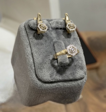 Goldmas GOLD-SET-009 вес 4.22 г золото, бриллиант