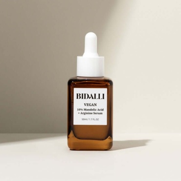 BIDALLI сыворотка Сыворотка с миндальной кислотой 10% Mandelic Acid + Arginine Serum для лица, для зоны декольте 50 мл