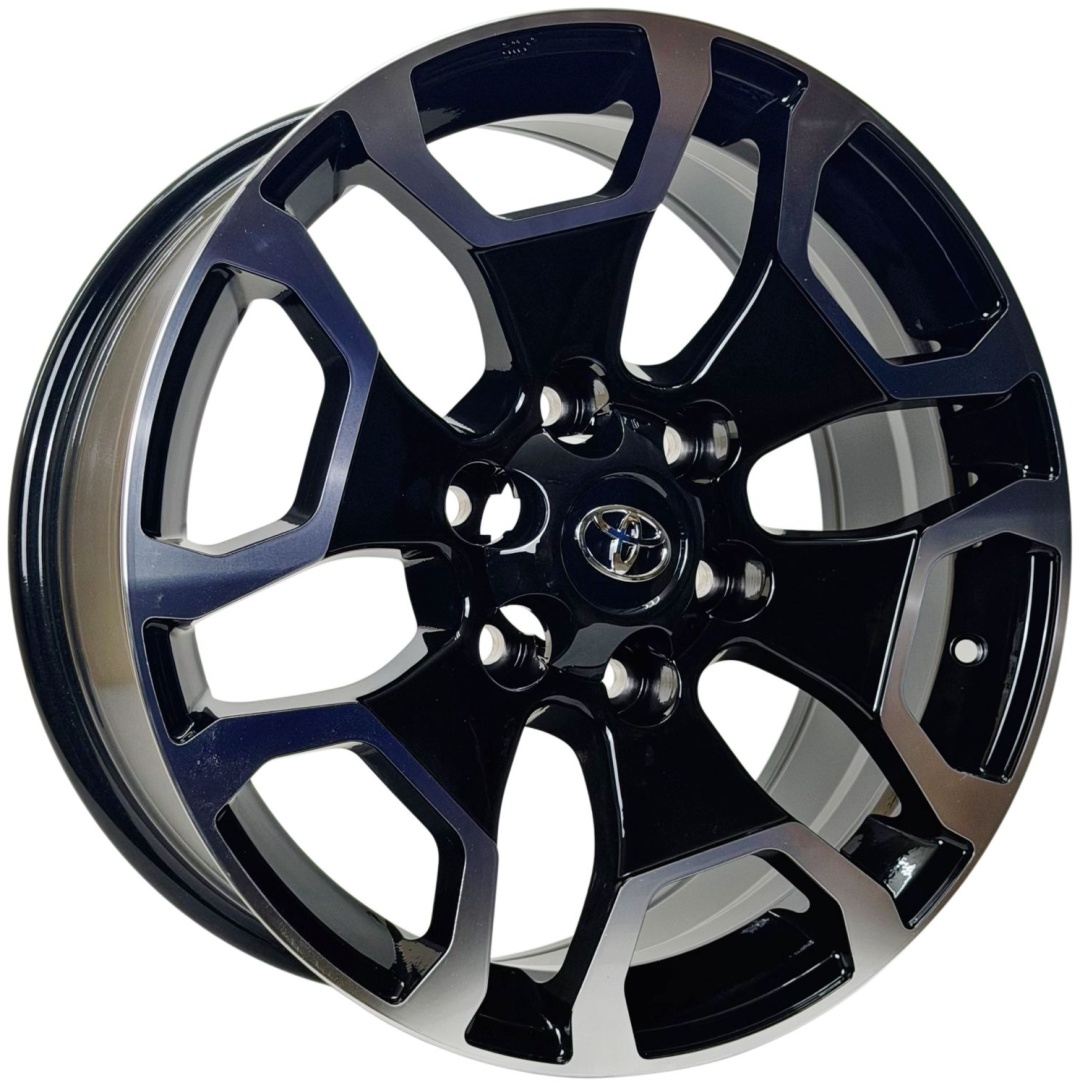 Wheels 963FDD 7.5x18/6x139.7 D106.1 ET25 4 диска черный, хром