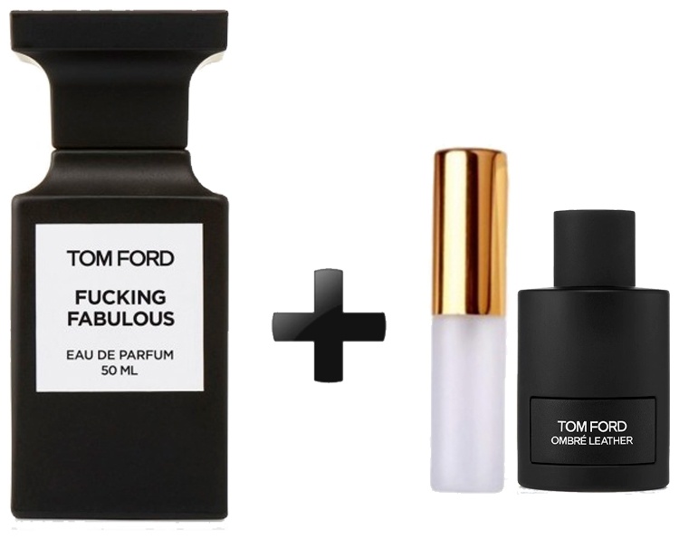 TOM FORD Fucking fabulous edp 50 + Атомайзер Ombre Leather 2018 EDP 5 парфюмерная вода EDP 55 мл, унисекс