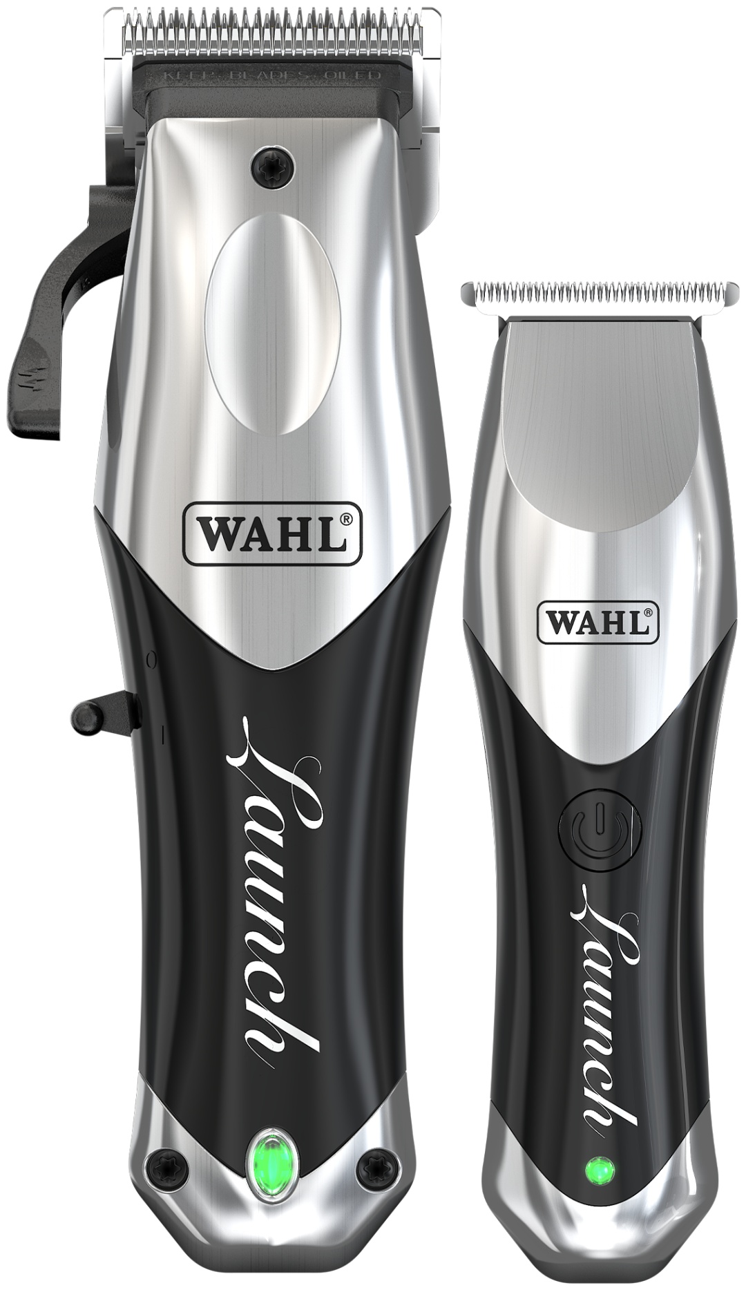 Wahl набор для стрижки Launch Combo черный, серебряный