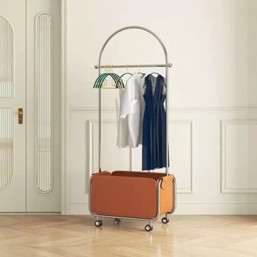 Вешалка напольная ESMI RACK01, металл, 70x190 см, светло-коричневый