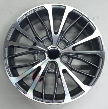 WHEELIO 5343-16 6.5x16/5x114.3 D60.1 ET45 4 диска серебристый, серый