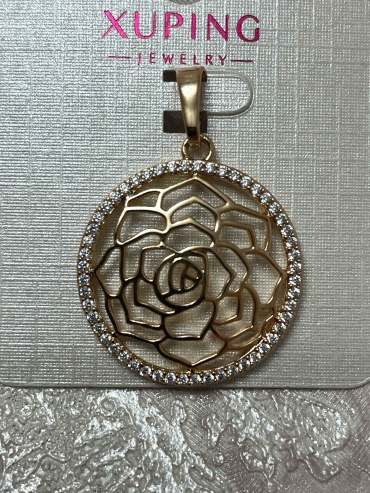 Подвеска Xuping Jewelry бижутерный сплав, фианит