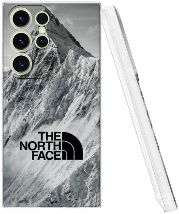 Чехол Mcover для Samsung Galaxy S23 Ultra прозрачный