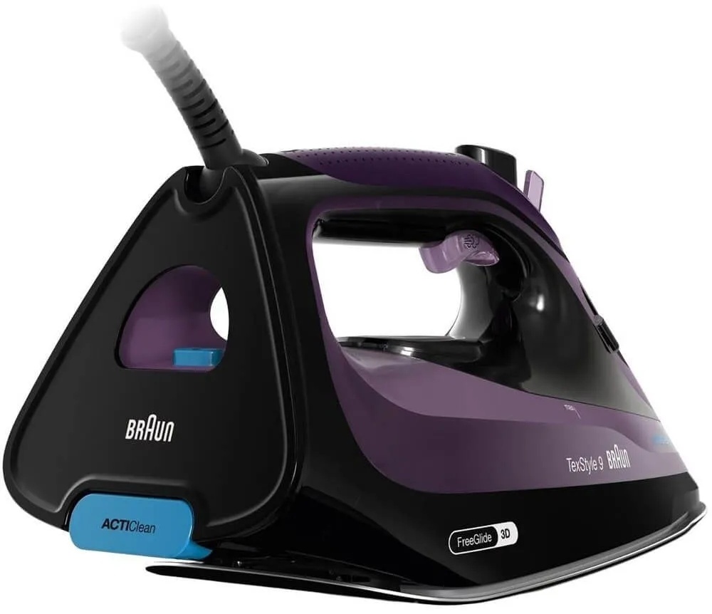 Утюг Braun TexStyle 9 SI9661VI черный, фиолетовый — фото 14