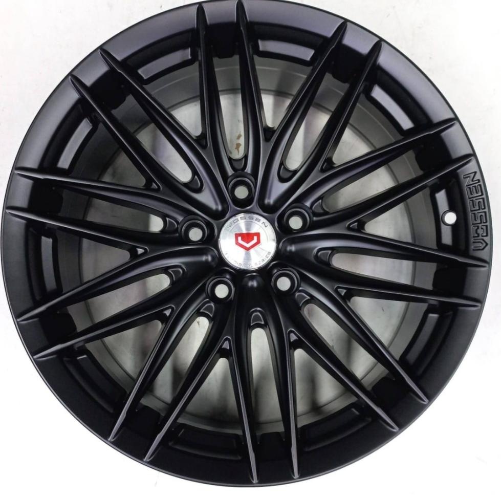 Vossen 2078AAA 7.5x17/5x114.3 D67.1 ET35 4 диска черный матовый