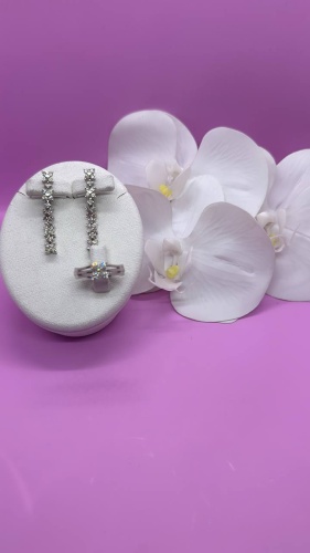 SAR JEWELRY Д-32-0091_5090_18 вес 12.09 г золото, бриллиант