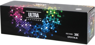 Ultra CF217A (без чипа) (0020480) черный
