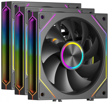 PCcooler F3 X120 ARGB BK 3IN1