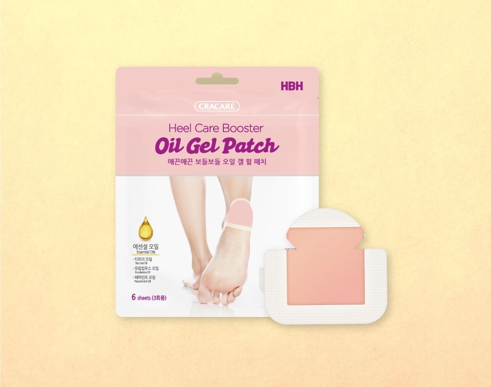 HBH патчи для ног Heel Care booster Oil Gel patch 3 пары