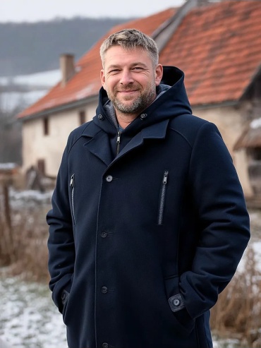 Пальто WIKO синий