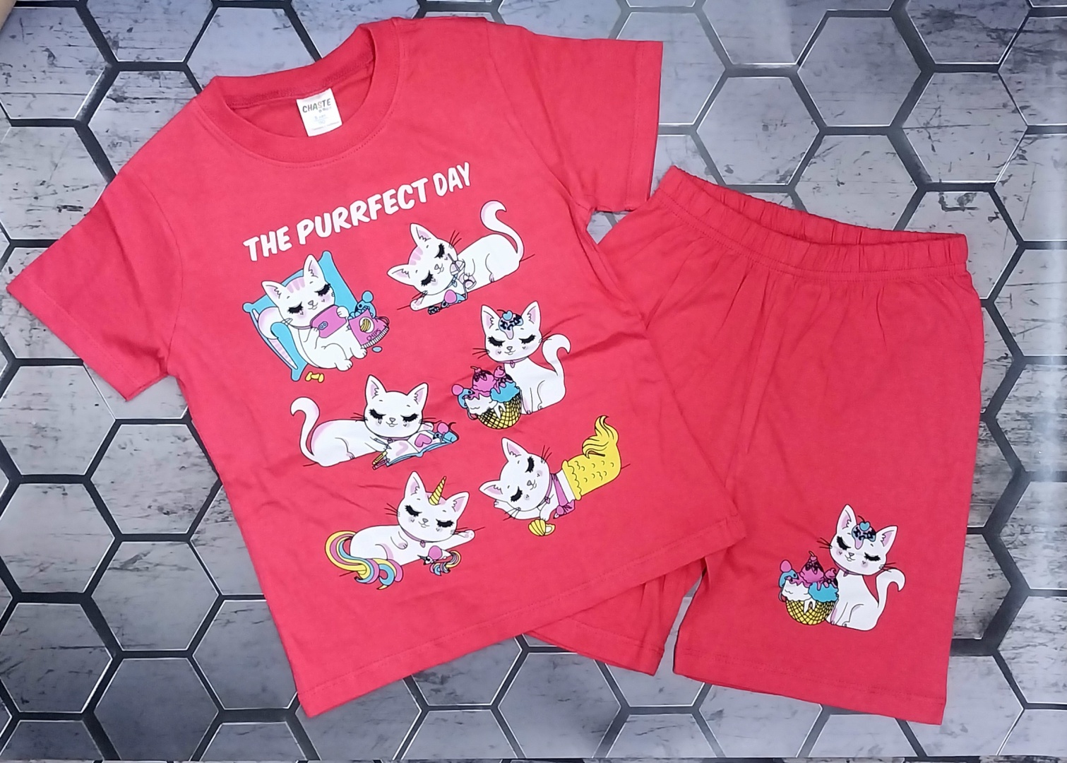 Комплект CHASTE kids красный