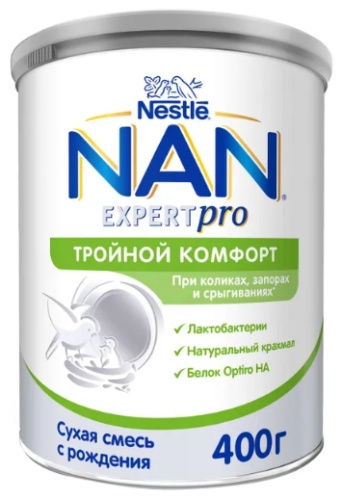 NAN EXPERT Pro 0 с рождения 400 г