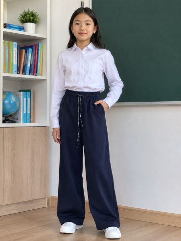 Школьные брюки Ai Clothes темно-синий