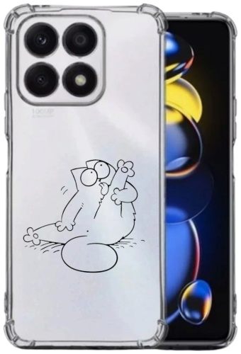 Чехол для Honor X8 5G, X8 прозрачный