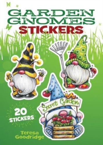 Garden gnomes stickers: 20 stickers