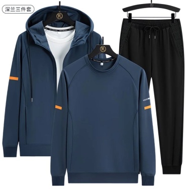 Спортивный костюм AS BRAND черный, синий