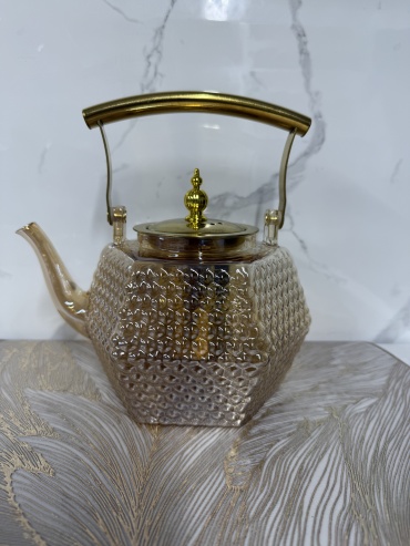 Чайник 30358445_724102143 1.2 л, жаропрочное стекло