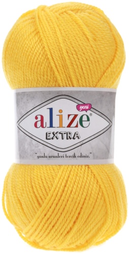 Моток Alize EXTRA 216 Жёлтый 220 м 100 г