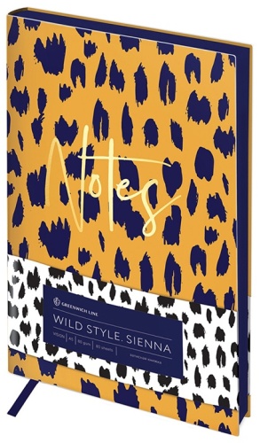 Блокнот Greenwich Line Vision. Wild style. Sienna, A5, 80 л, мультиколор
