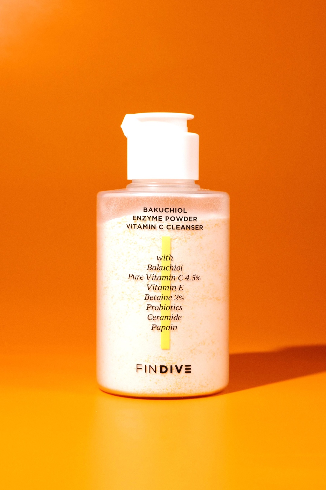 FINDIVE Bakuchiol Vitamin C Enzyme Powder Энзимная Пудра с Витамином С энзимная пудра 40 г