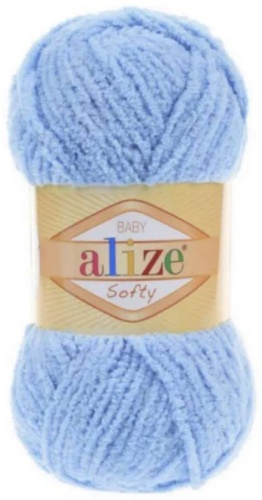 Моток Alize Softy 40 Голубой 115 м 50 г