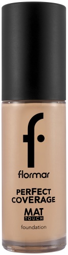 Flormar Perfect Coverage Mat тональный крем 302 Golden Sand 30 мл