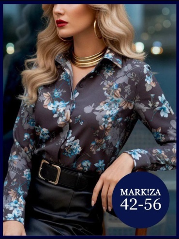 Блузка MARK!ZA серый
