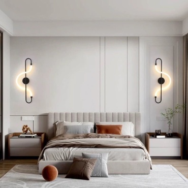 Бра настенный Dara LED, черный
