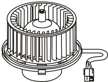 WXQP электровентилятор отопителя 351289-VW