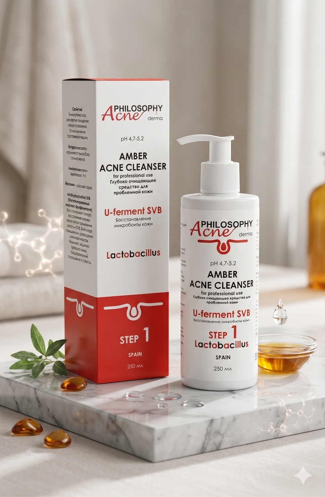 PHILOSOPHY Amber Acne Cleanser гель 250 мл