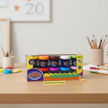 Colour Dough 9201 тесто для лепки количество цветов: 10 шт