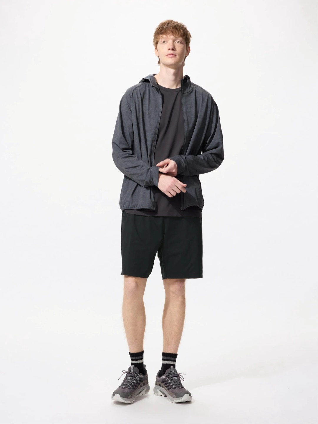 Спортивные шорты Uniqlo черный