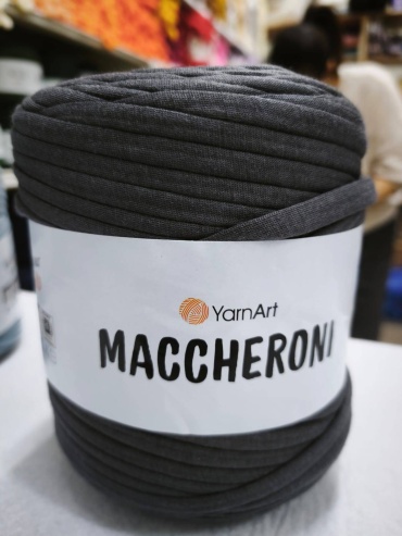 Моток YarnArt Maccheroni GRAFFIT Темно серый 140 м 600 г