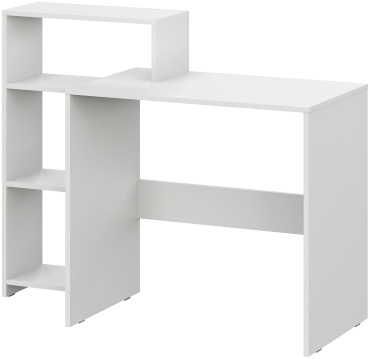 Стол компьютерный GreenMebel СТК 28, 120х50.2x95 см, белый