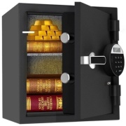 Сейф DELI ET581 ключевой, электронный замок (380х420х300 мм)