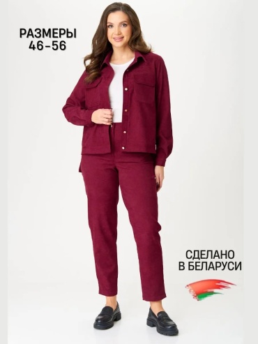 Повседневный костюм красный